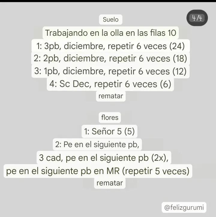 Patrón gratuito de cactus amigurumi con maceta y flores