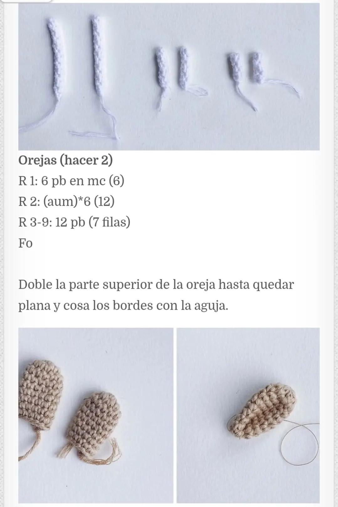 Patrón gratuito de crochet para hacer un adorable reno amigurumi con cuernos y bufanda