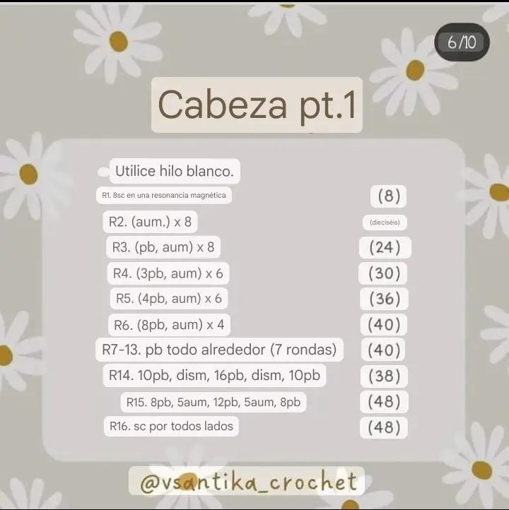 Patrón gratuito de crochet para perro amigurumi blanco y negro con ropa azul