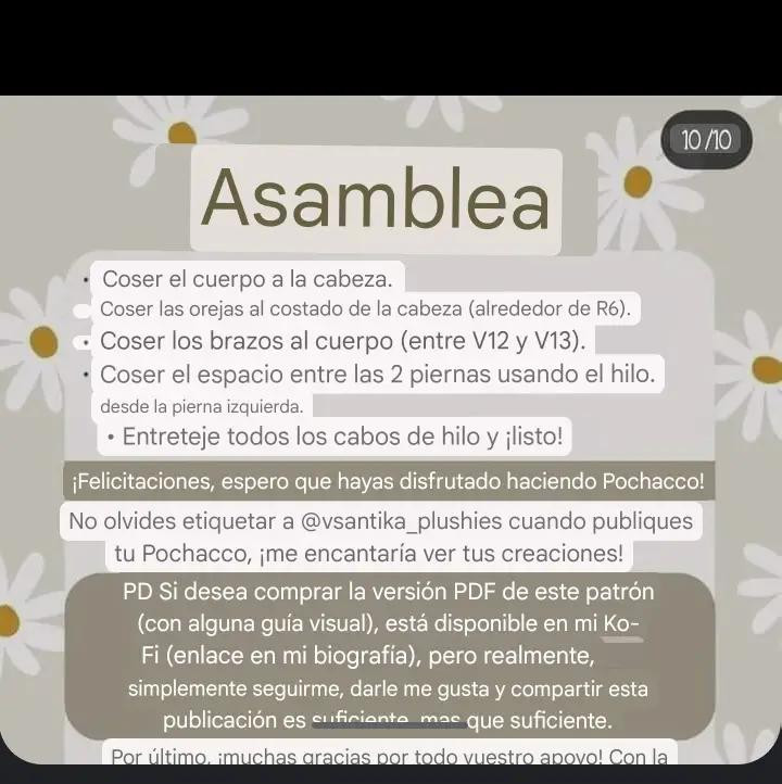 Patrón gratuito de crochet para perro amigurumi blanco y negro con ropa azul