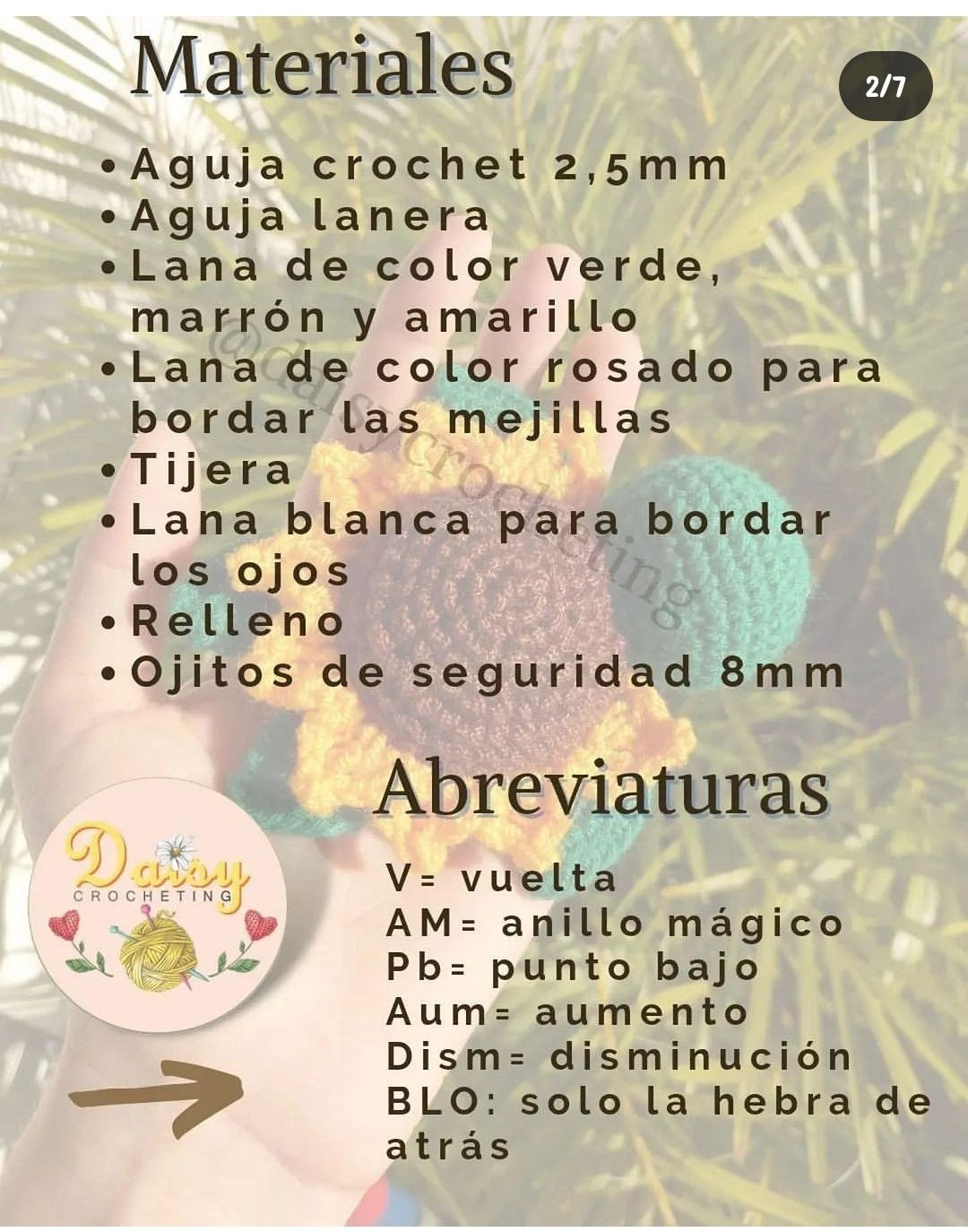 Patrón gratuito de crochet: Sun-Turtle-Flower