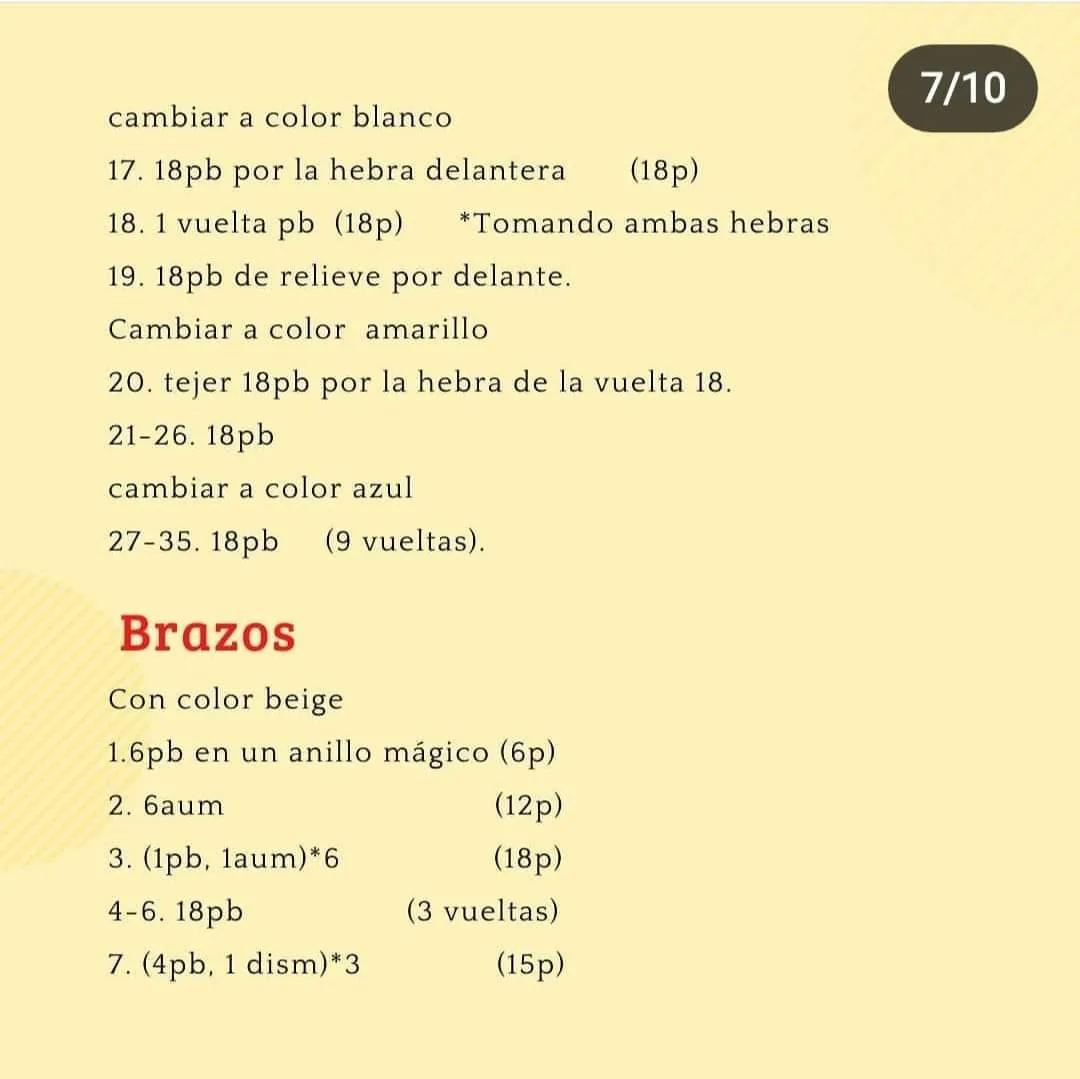 Patrón Gratuito de Jirafa Amigurumi - Tutorial Tejer Crochet