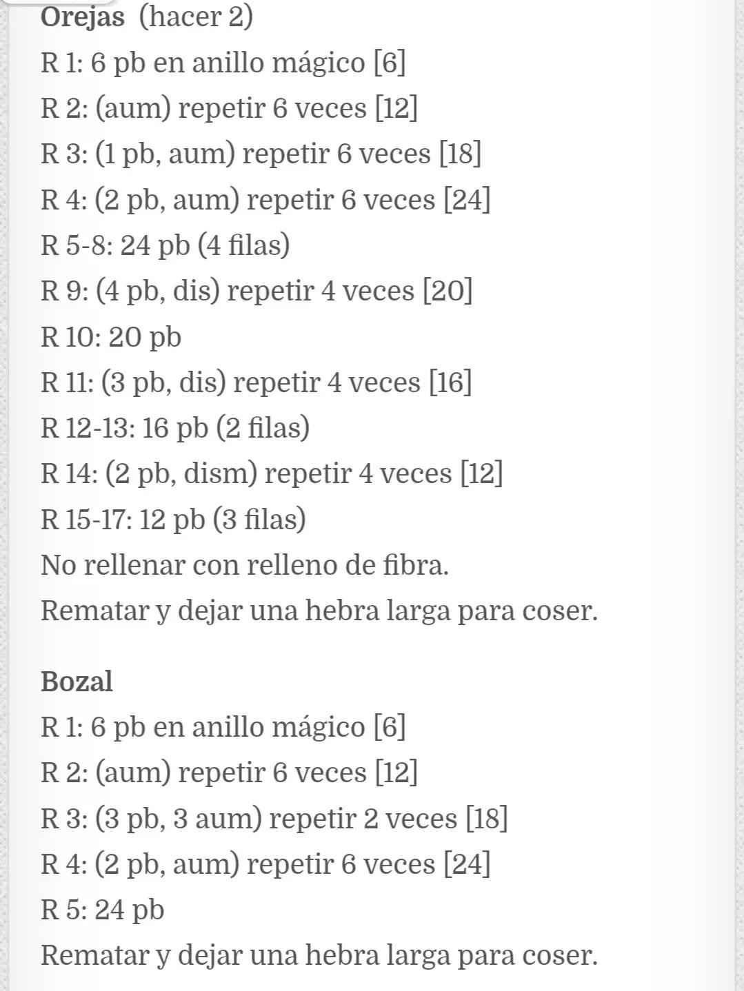 Patrón gratuito de perro cachorro Amigurumi: Instrucciones paso a paso para tejer con hilo YarnArt Jeans