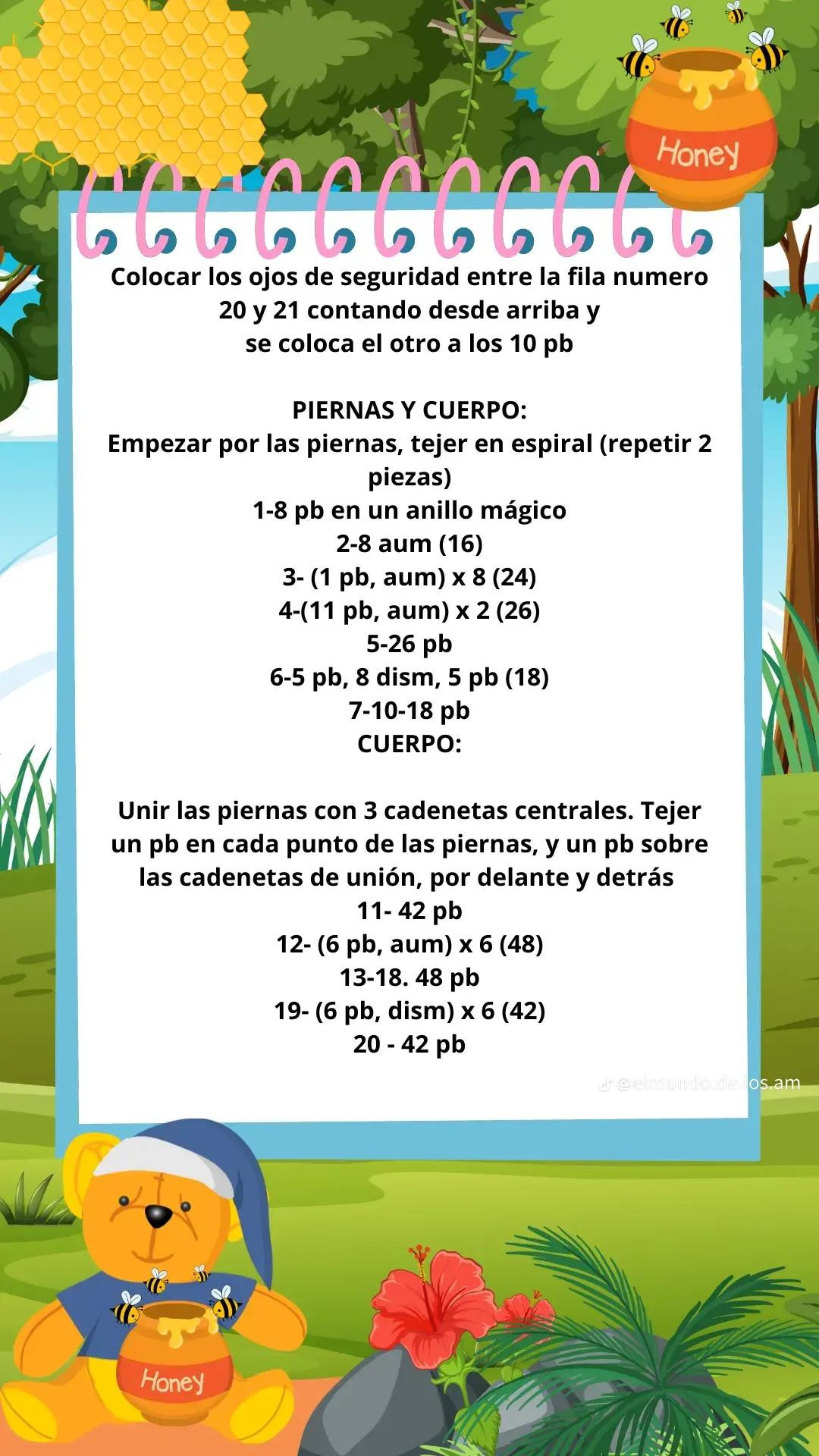 Patrón gratuito de Winnie the Pooh: Gato amarillo con camisa roja