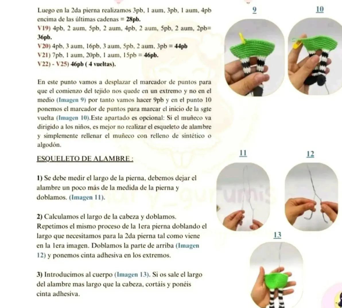 Patrón Gratuito Gnomos Toño y Pancho Navidad