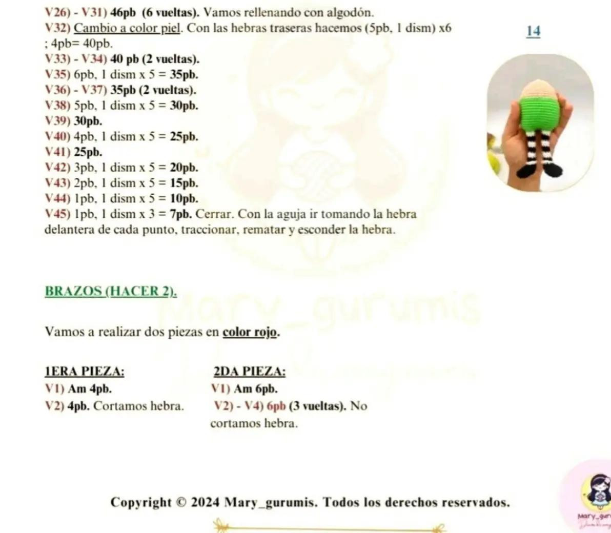 Patrón Gratuito Gnomos Toño y Pancho Navidad