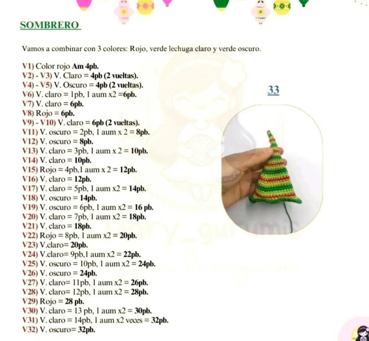 Patrón Gratuito Gnomos Toño y Pancho Navidad