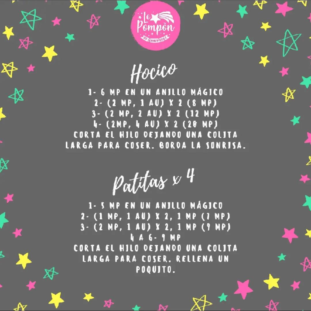 Patrón Gratuito Llamita Amigurumi Tejido a Crochet