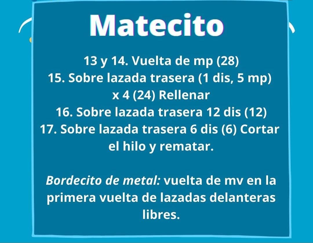 Patrón Gratuito Matecito Amigurumi - Guía de Crochet Paso a Paso