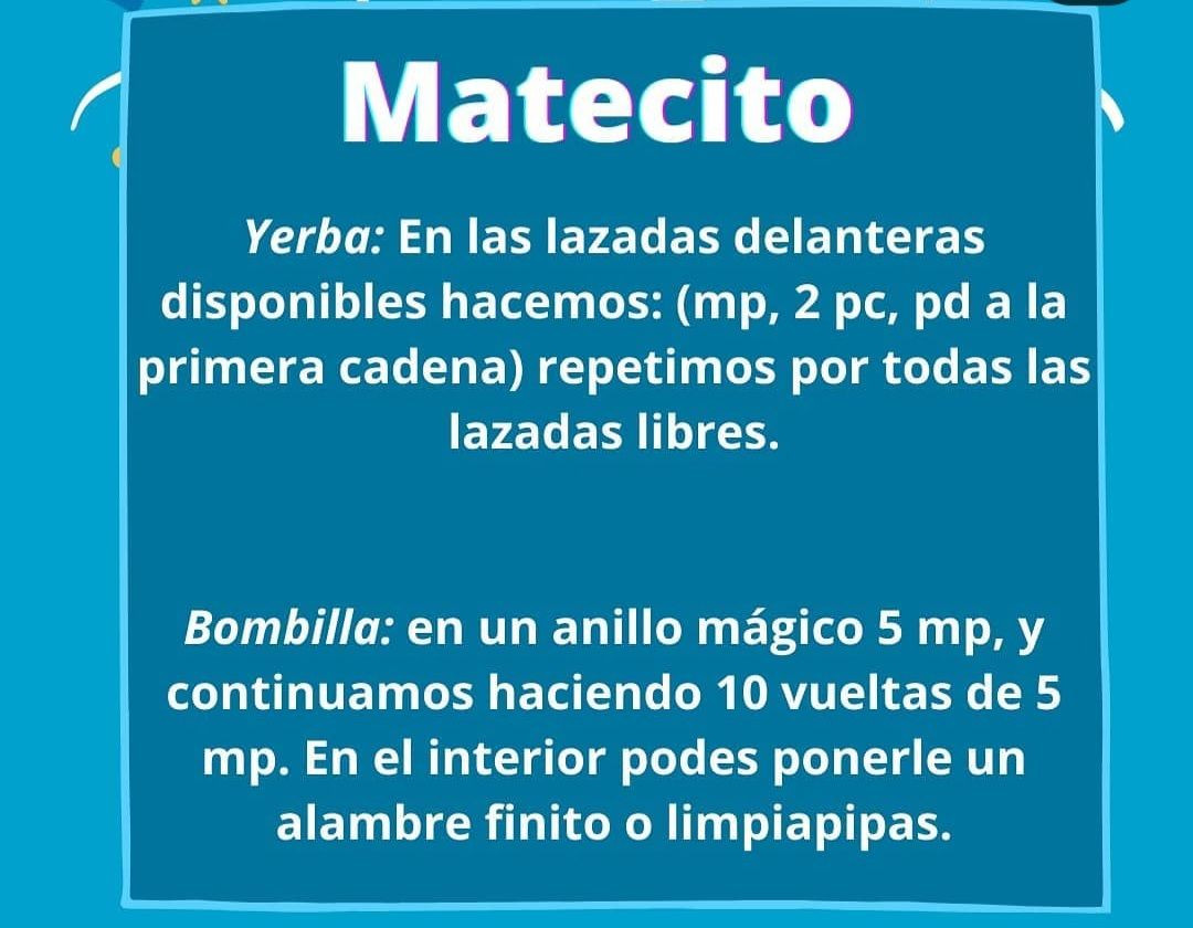 Patrón Gratuito Matecito Amigurumi - Guía de Crochet Paso a Paso