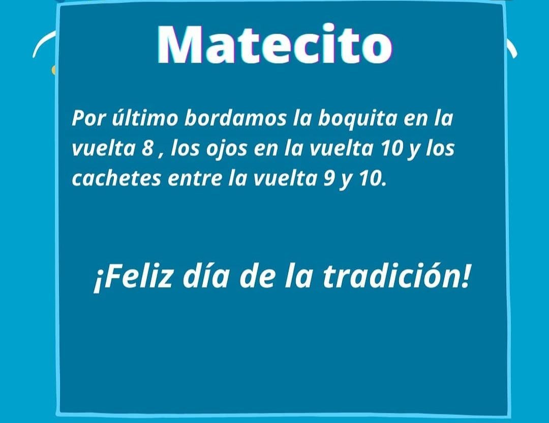 Patrón Gratuito Matecito Amigurumi - Guía de Crochet Paso a Paso