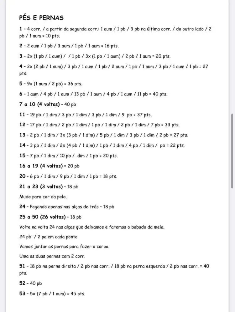 Patrón Gratuito Muñeca Amigurumi Vestido Rosa y Morada