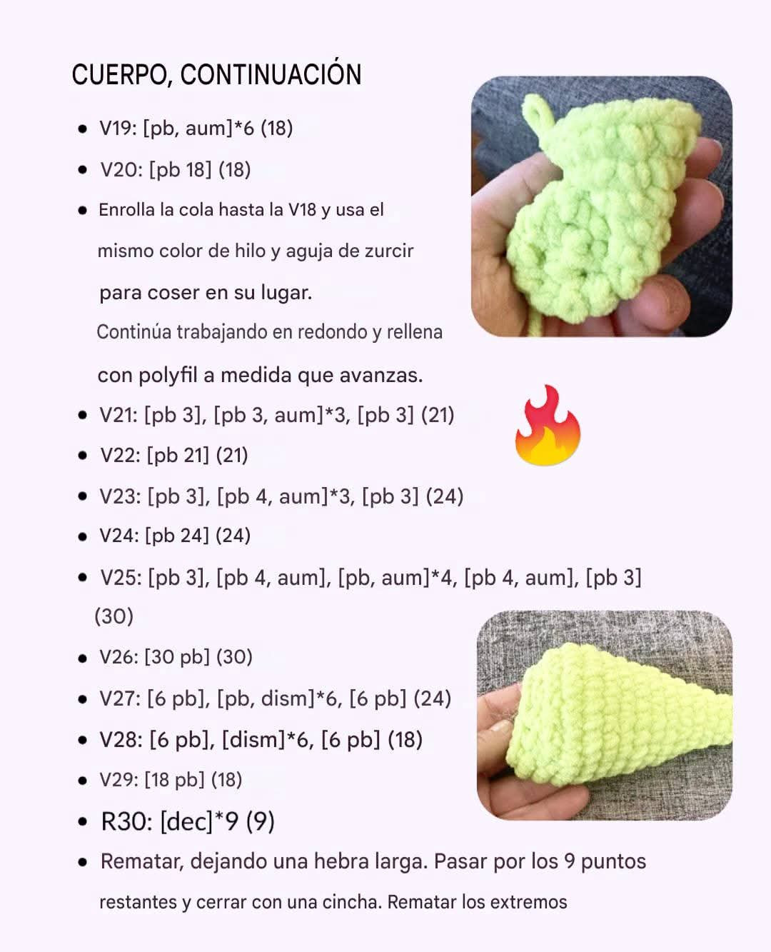 Patrón Gratuito: Pam-Eleon El Camaleón - Amigurumi Crochet