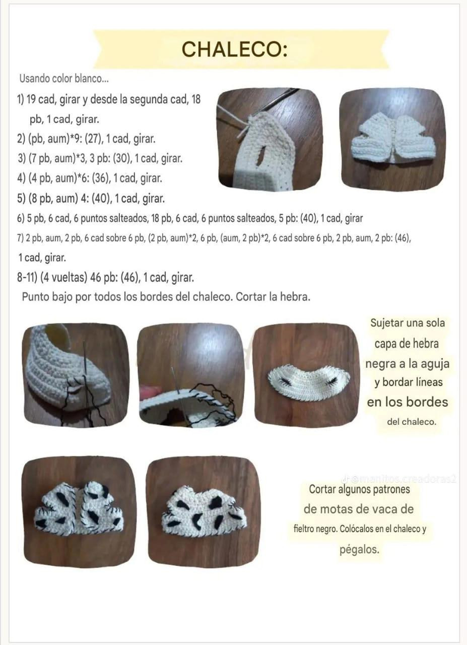 Patrón gratuito para amigurumi Woody de Toy Story en español