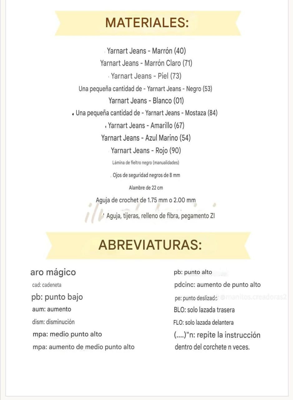 Patrón gratuito para amigurumi Woody de Toy Story en español