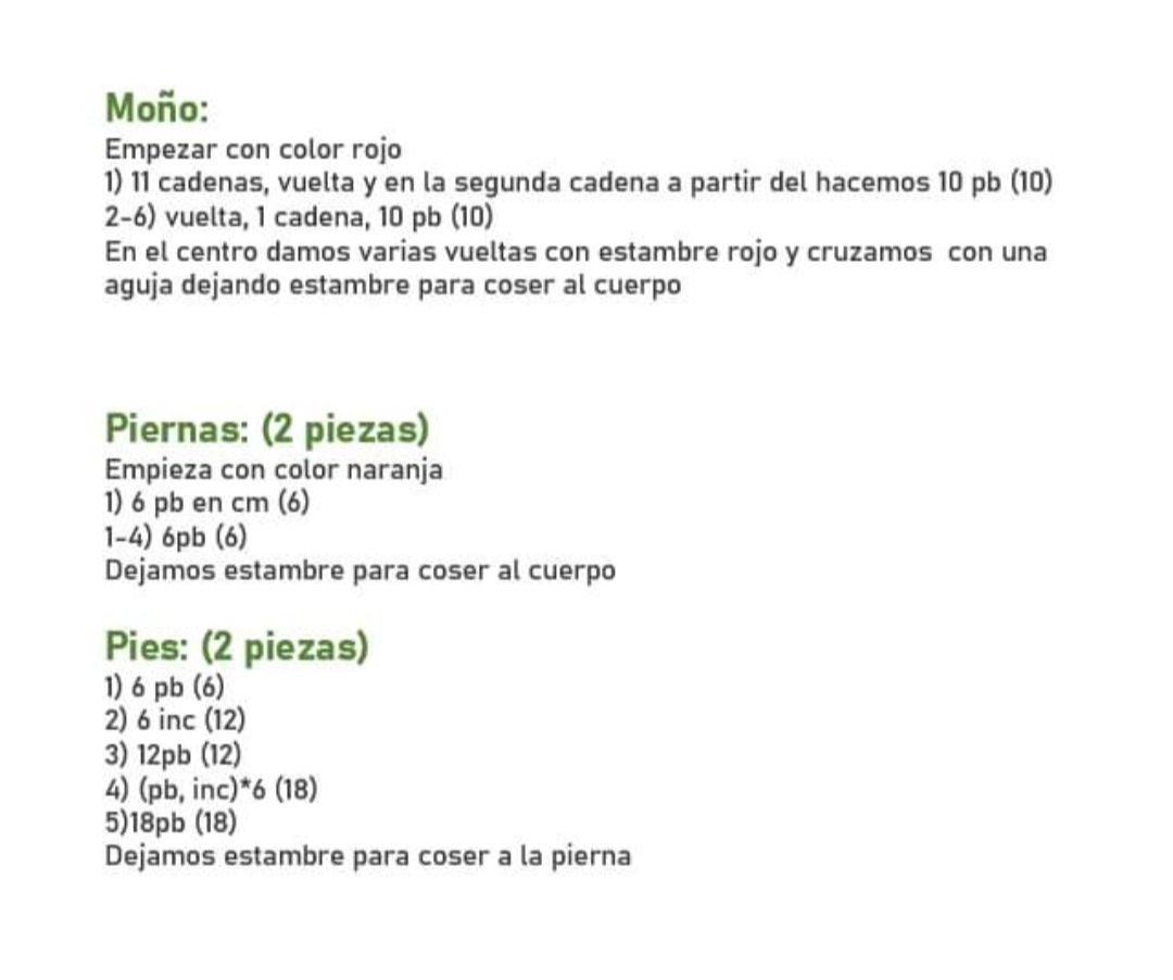 Patrón Gratuito Pato Amigurumi con Moño Rojo y Cabeza Verde