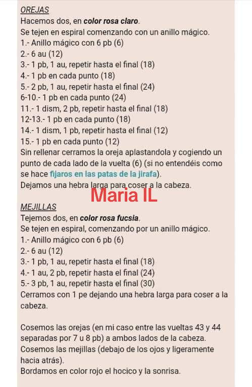 Patrón gratuito Peppa Pig amigurumi de crochet con vestido rojo y flores