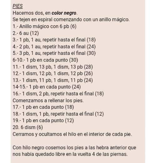 Patrón gratuito Peppa Pig amigurumi de crochet con vestido rojo y flores