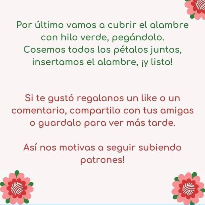 Patrón gratuito: Rosas rojas a crochet para San Valentín