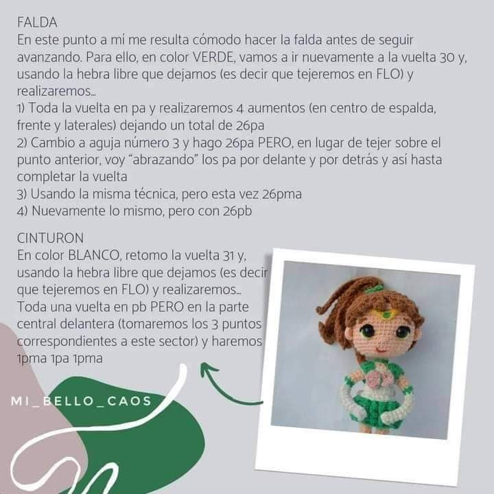 Patrón gratuito Sailor Jupiter amigurumi