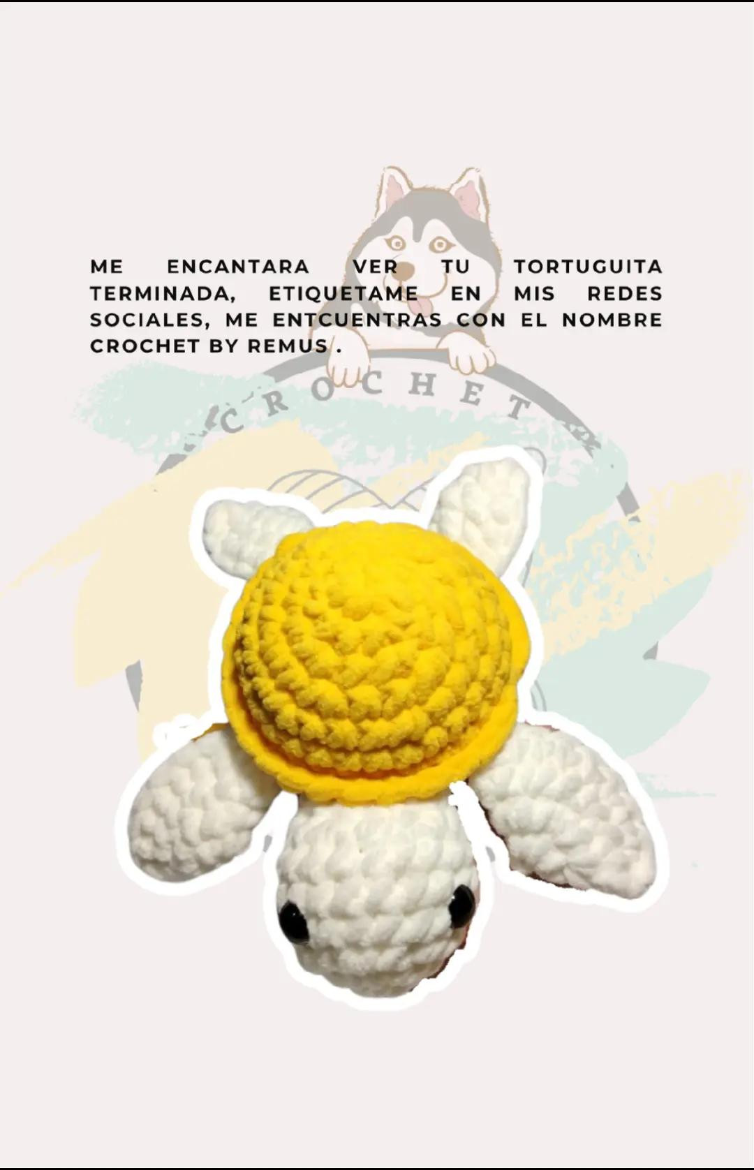 Patrón Gratuito Tortuga Marina Móc Len Chenille