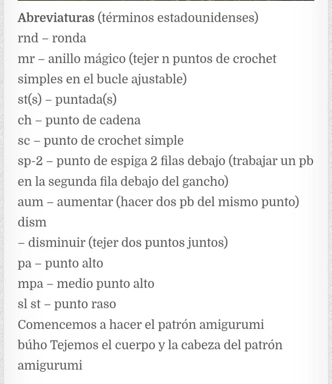 Patrón Libre Amigurumi Búho Sonajero Amarillo y Azul