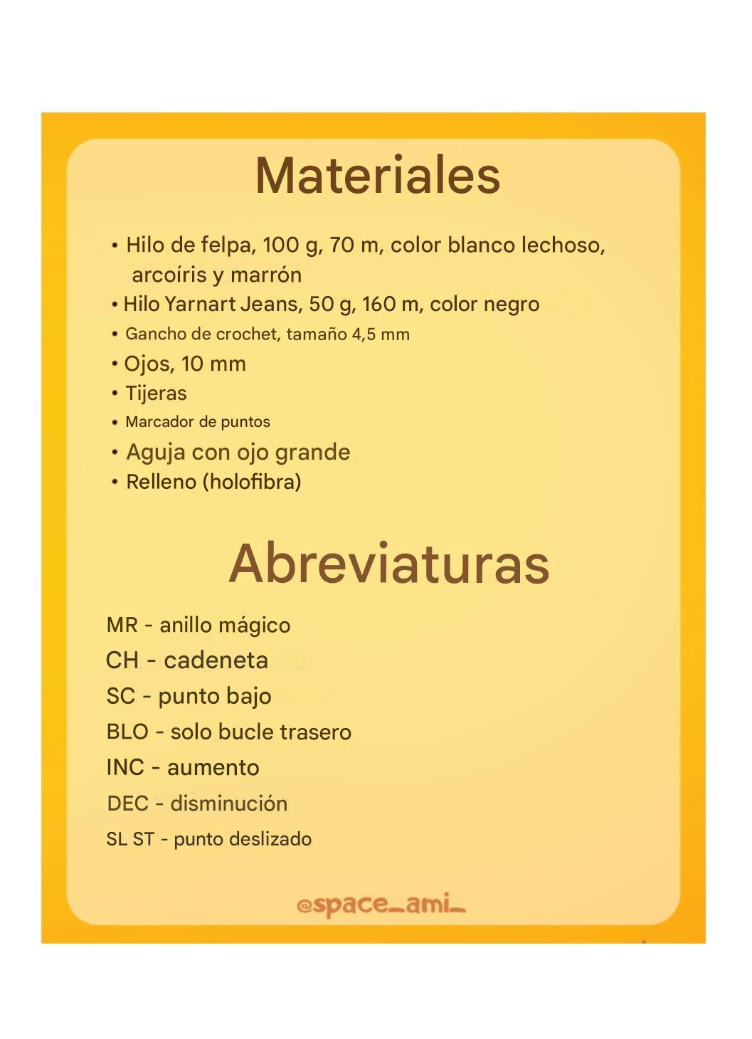 Patrón libre de amigurumi vaca con hilo felpa y colores pastel