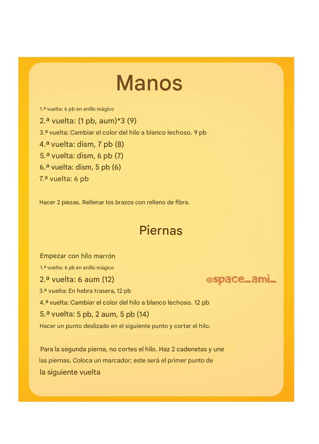 Patrón libre de amigurumi vaca con hilo felpa y colores pastel