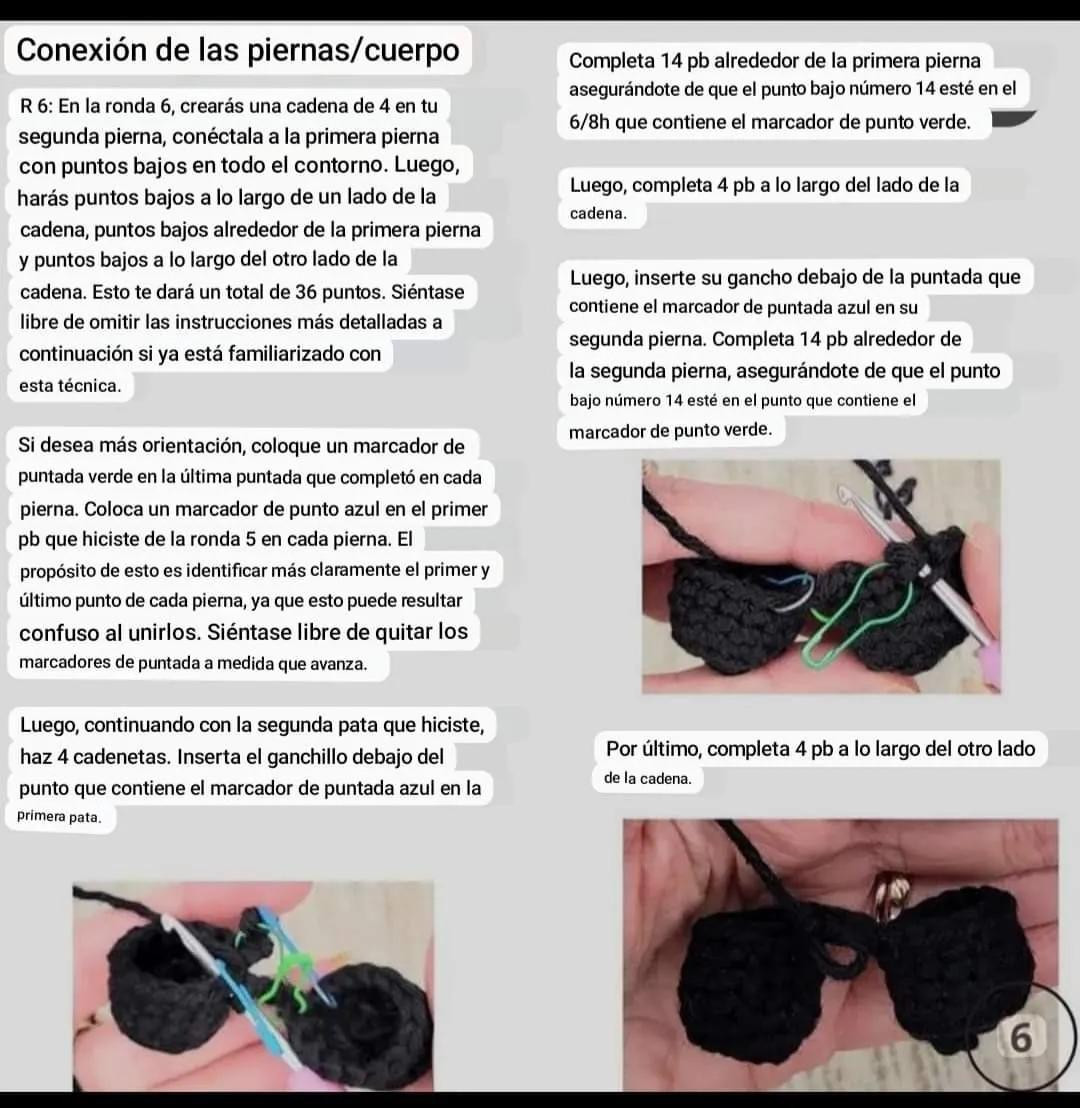 Patrón Libre de Mini Pandas Móc Len: Gấu Panda, Gấu Xám và Gấu Hồng