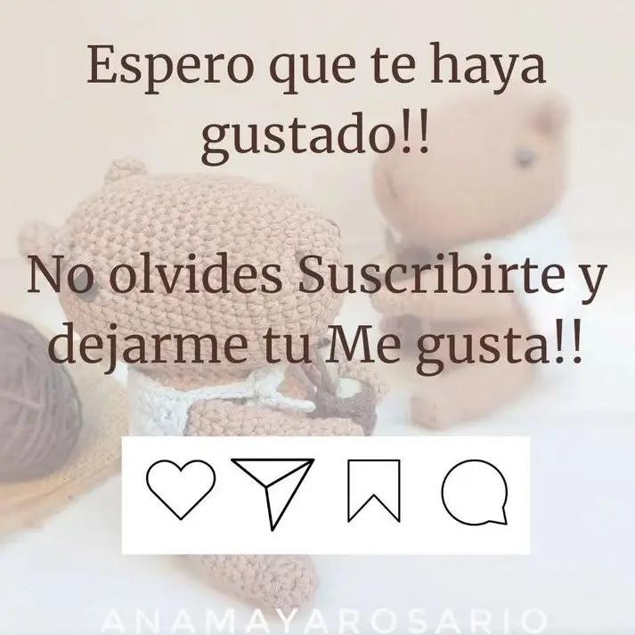 Patron Mini Capi: Guía de tejido amigurumi capibara