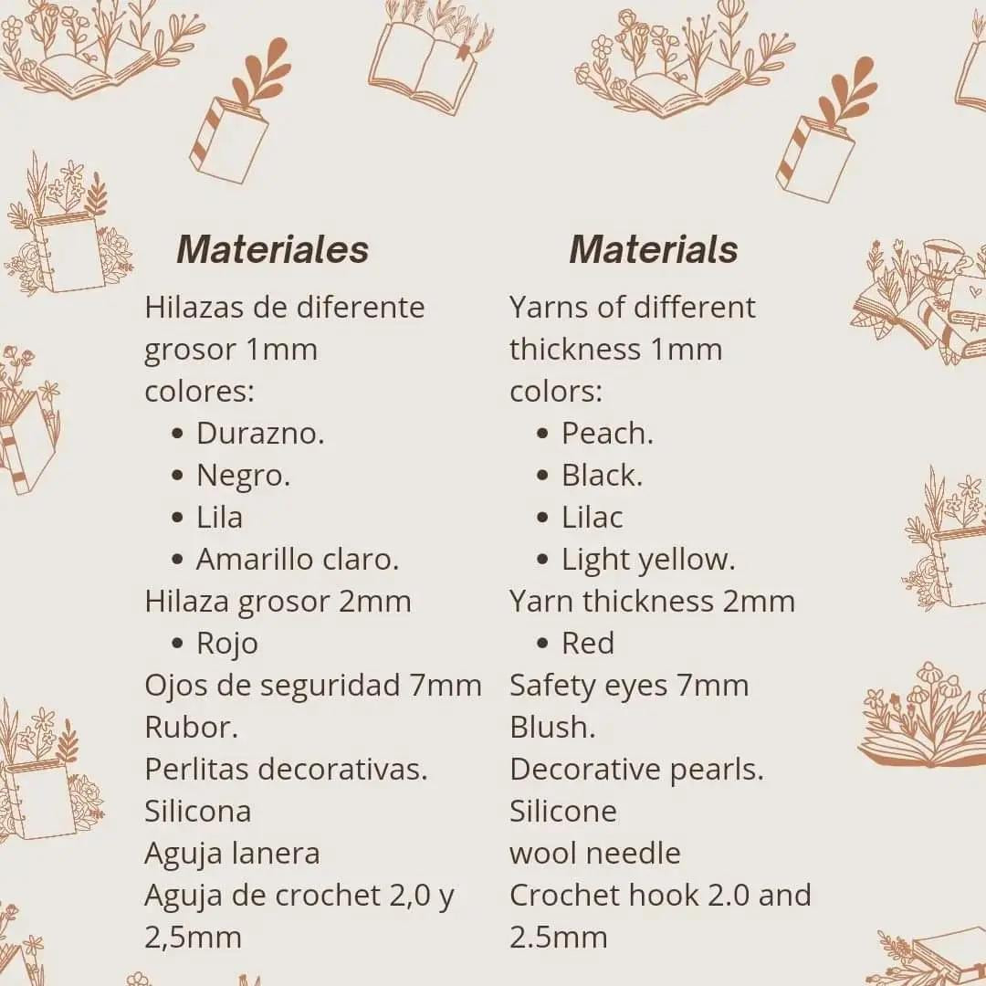 Patrón Móc Len Búp Bê Frida Kahlo Dáng Sách