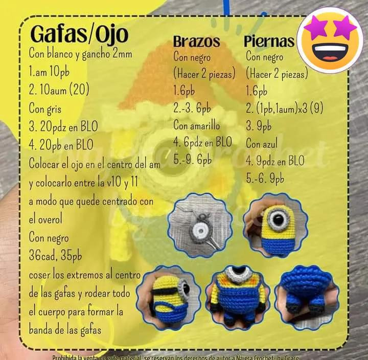 Patrón Móc Len Minion Giáng Sinh Một Mắt
