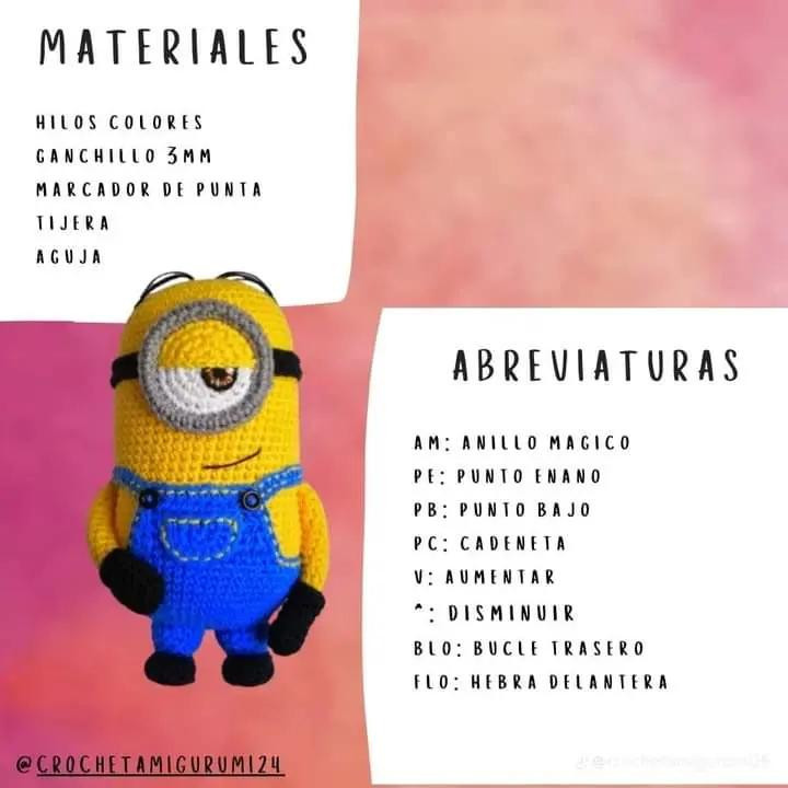 Patrón Móc Len Minion: Hướng Dẫn Chi Tiết Từng Phần