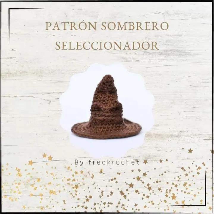 Patrón Móc Len Nón Nhà Phù Thủy Harry Potter