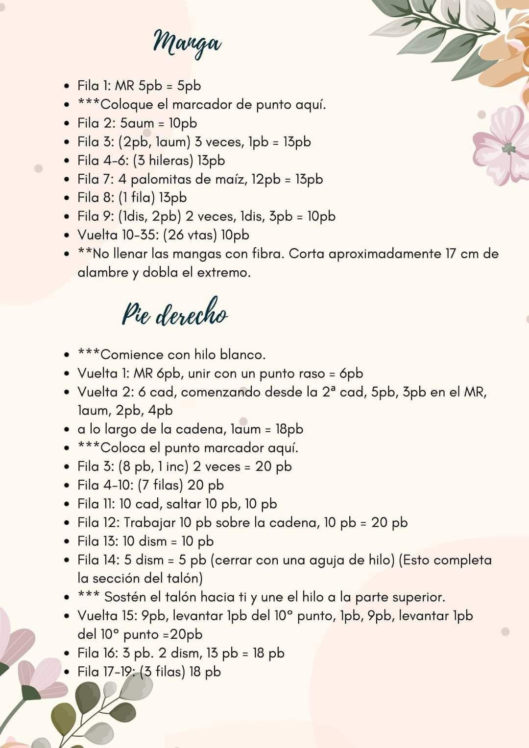 Patrón Muñeca Alina con canasta de cetas rojas