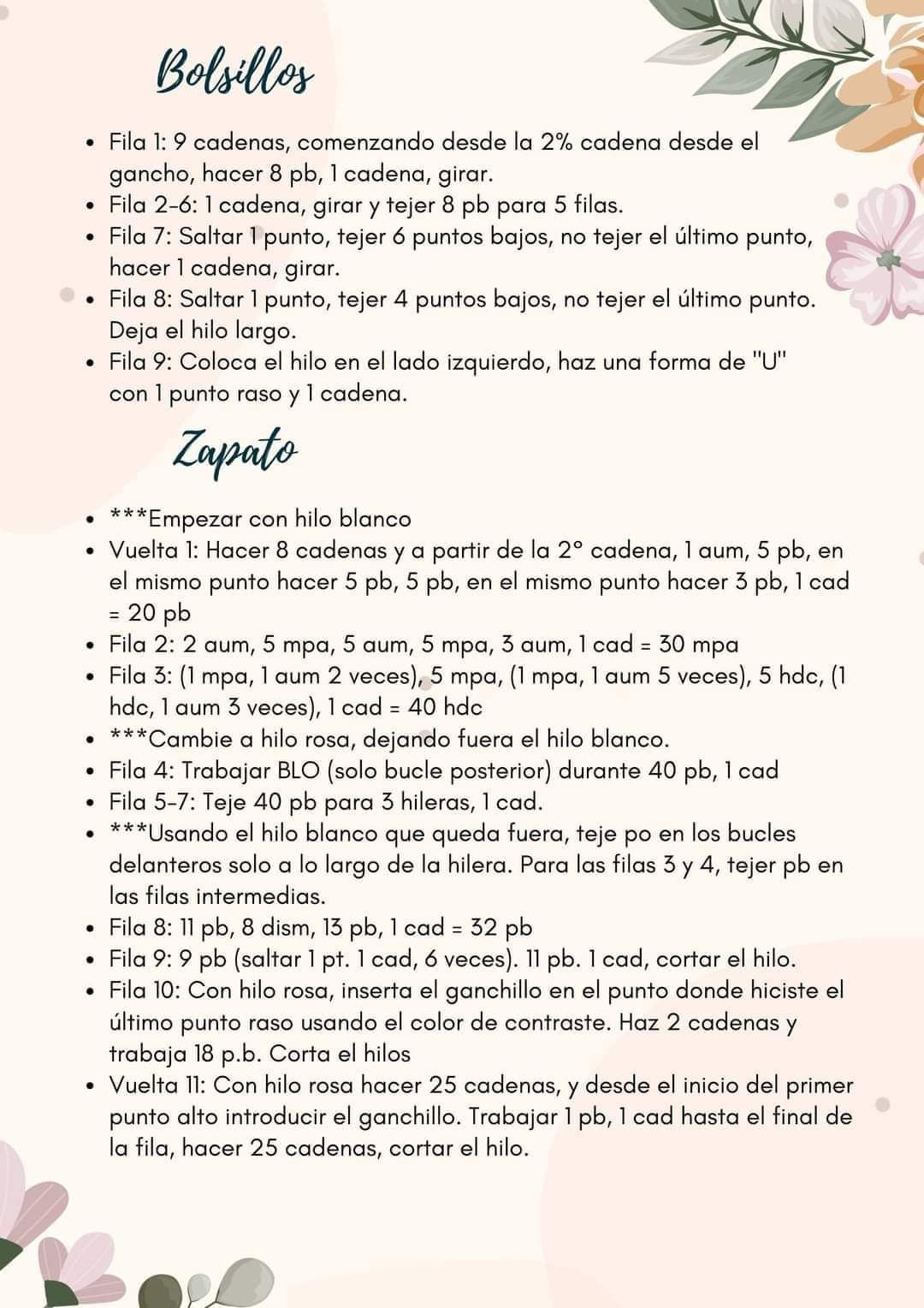 Patrón Muñeca Alina con canasta de cetas rojas