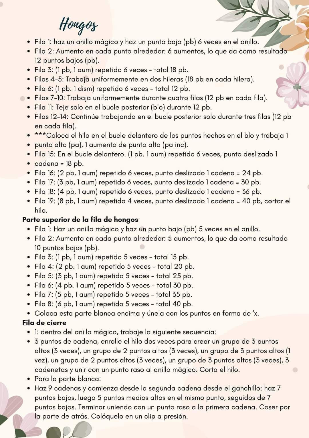 Patrón Muñeca Alina con canasta de cetas rojas