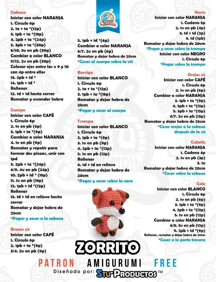 Patrones Amigurumi Gratis: Gato en Taza y Zorrito