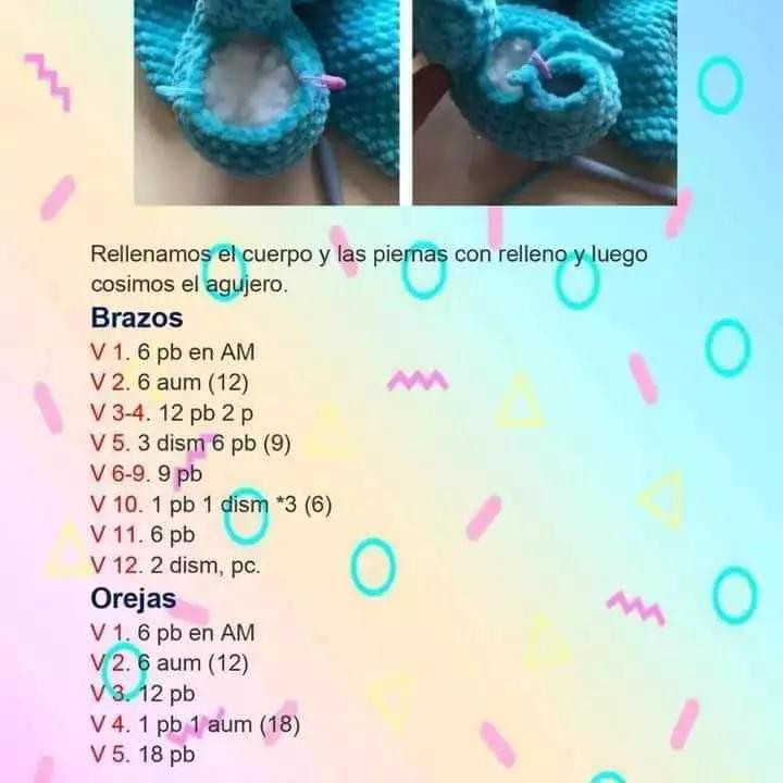 Patrones Gratis Conejo Bebé Amigurumi Paso a Paso