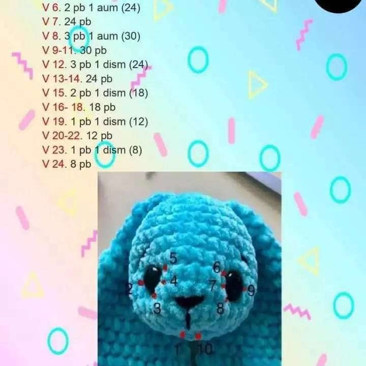 Patrones Gratis Conejo Bebé Amigurumi Paso a Paso