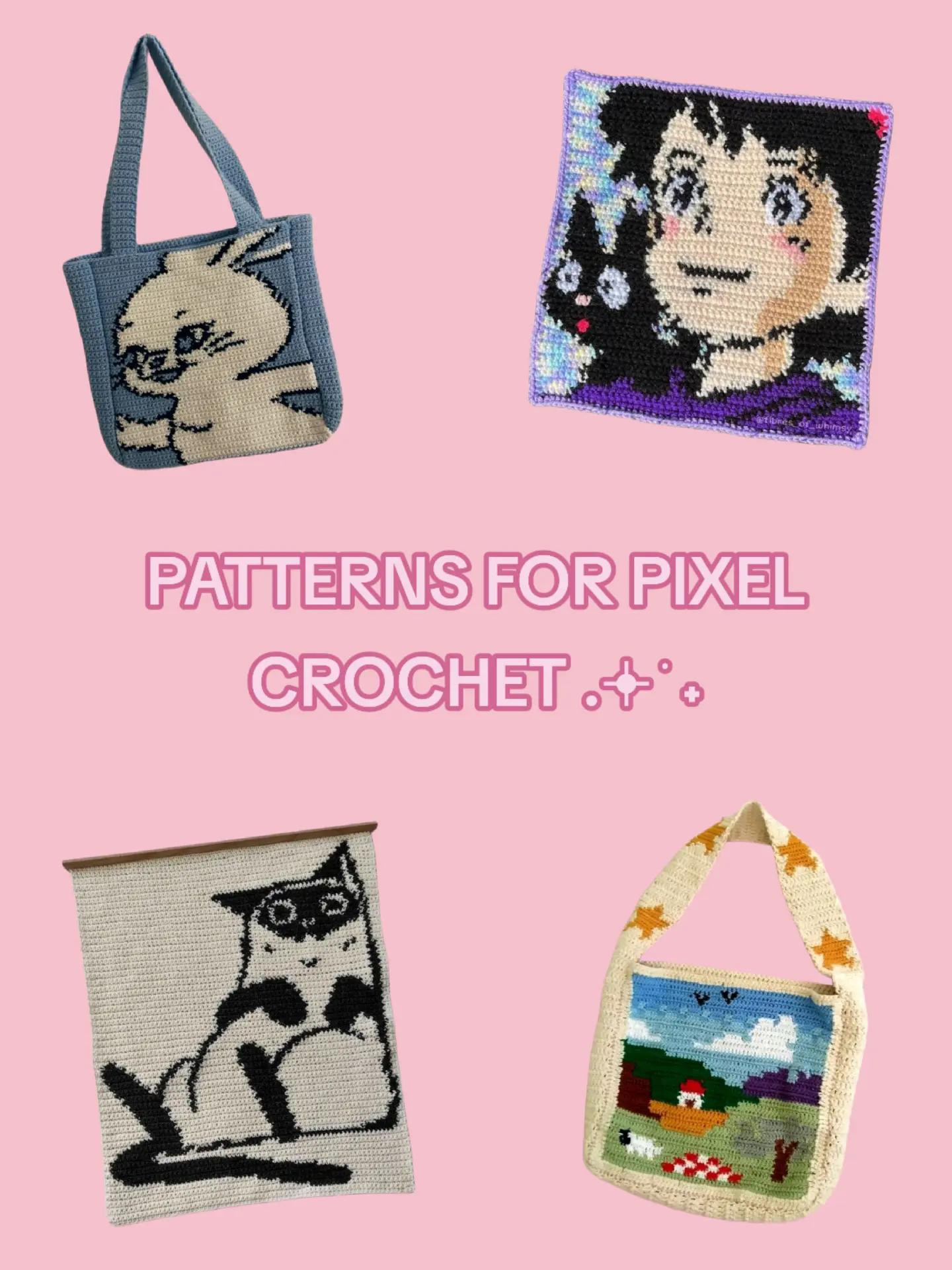 Patterns for Pixel Crochet: Tutorial and Free Designs