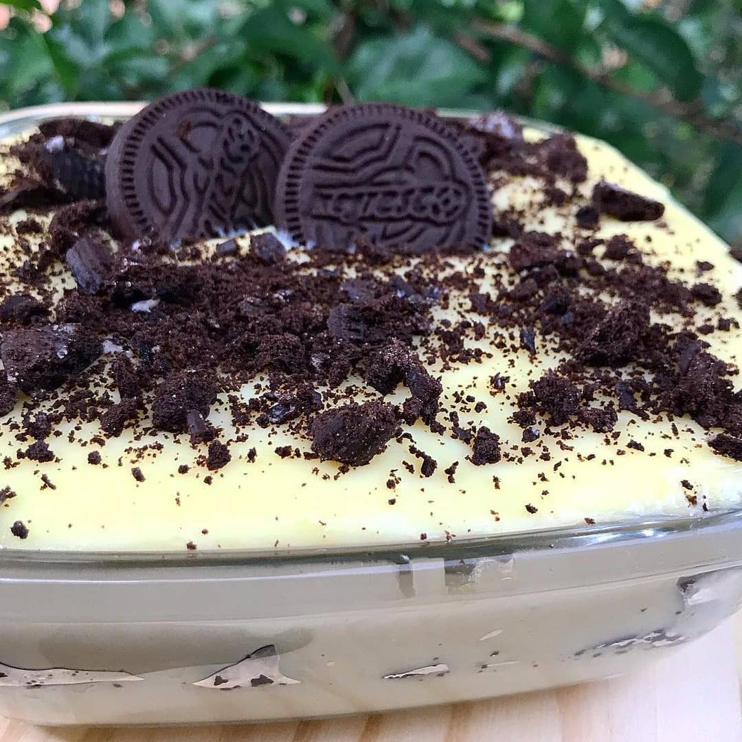 Pavê Negresco: Trés gelé au biscuit chocolat et crème vanille