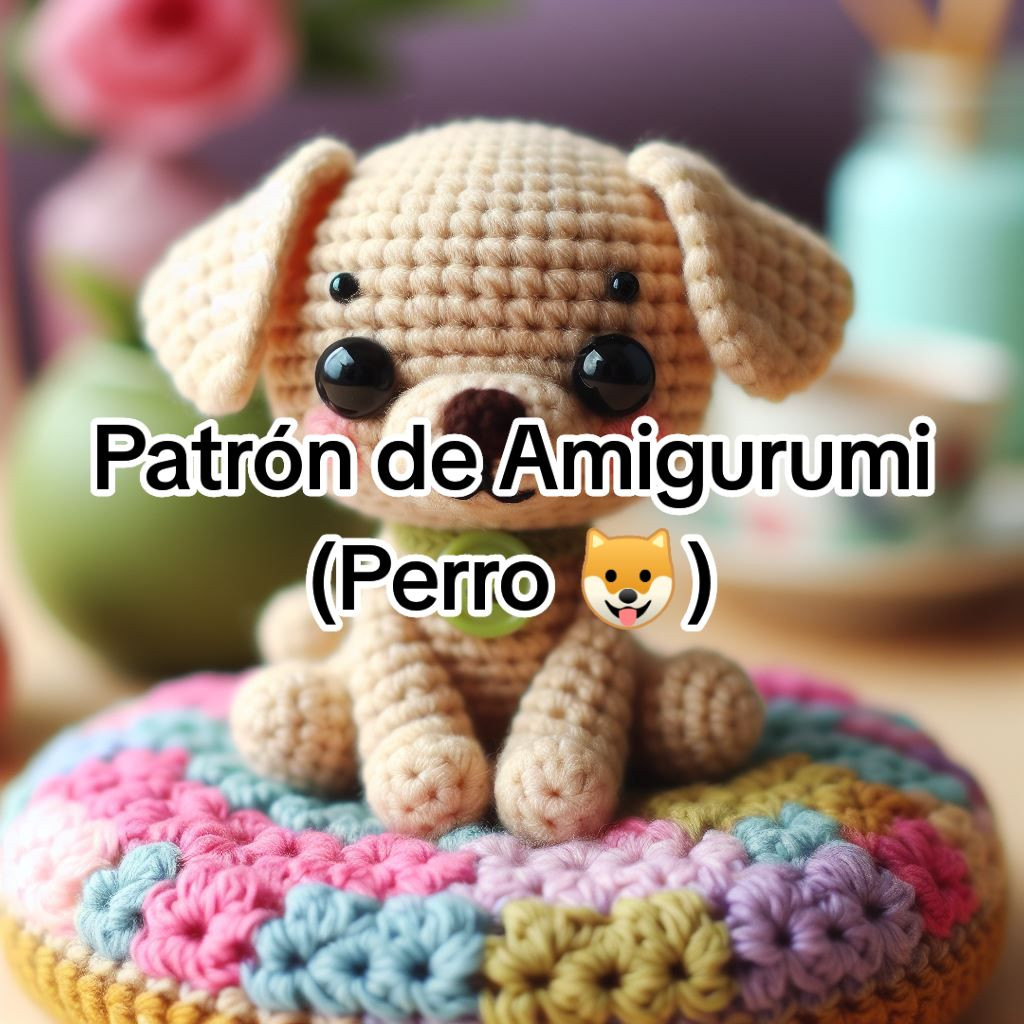 PDF Perro Pequeño Amigurumi Patrón Gratis Paso a Paso