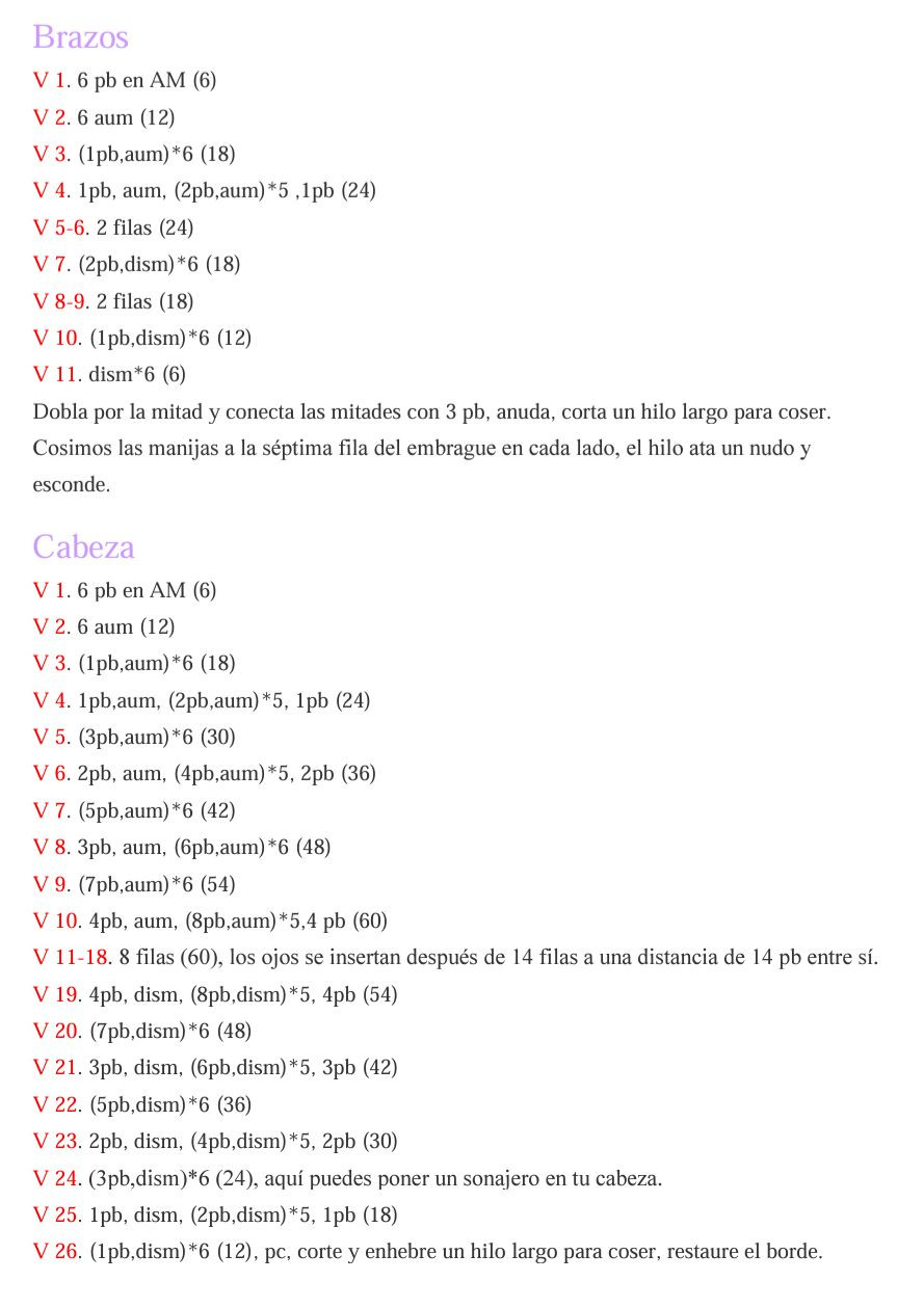 PDF Sonajero de Caballo Amigurumi Patrón Gratis