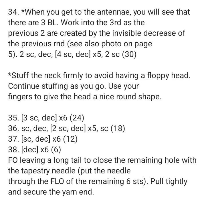 Petal the Little Butterfly Free Amigurumi Crochet Pattern Part 1