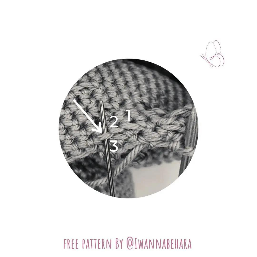 Petal the Little Butterfly Free Amigurumi Crochet Pattern Part 1