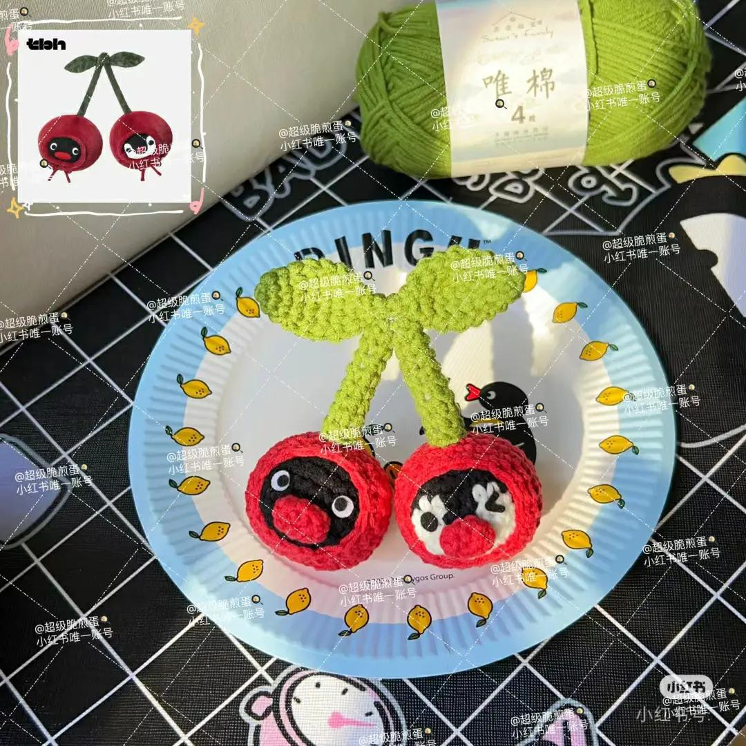 Pingu Cherry Amigurumi Crochet Pattern Tutorial