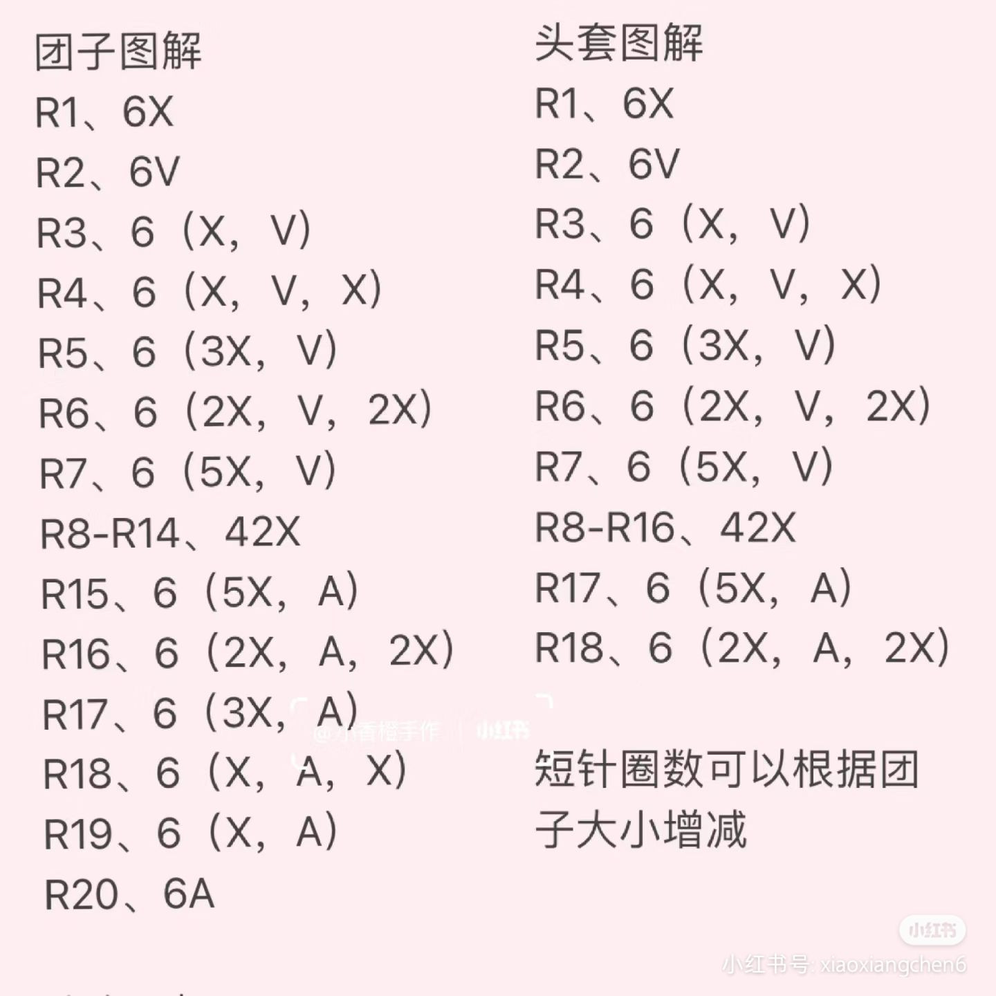 Pink Flower Granny Square and Lily of the Valley Doll Crochet Pattern