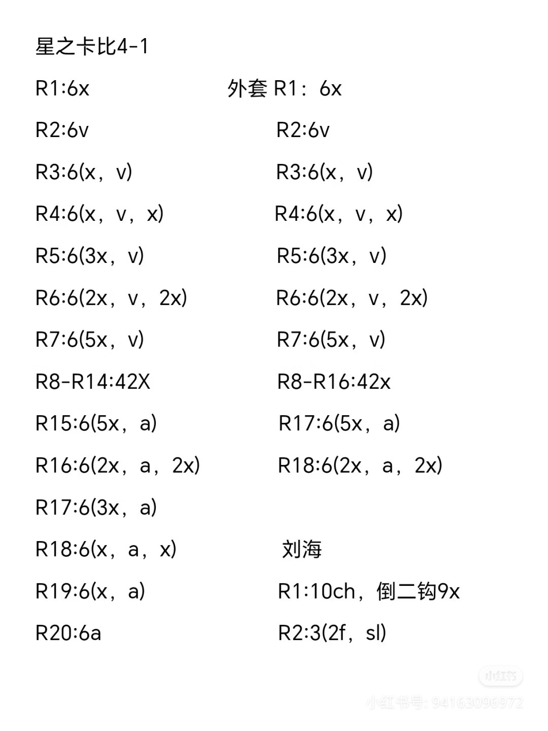 Pink Kirby Amigurumi Crochet Pattern Chart Tutorial