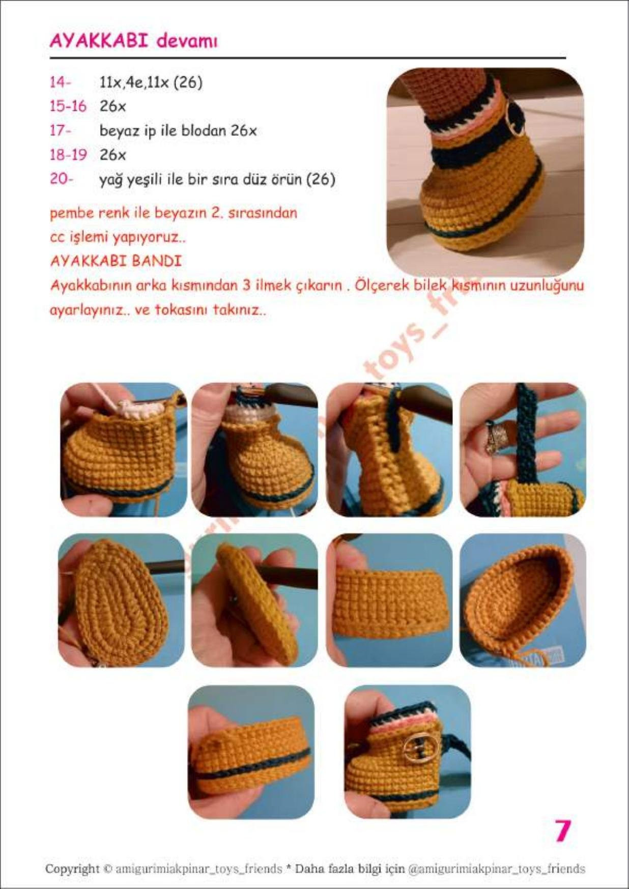 Pitircik Kiz Amigurumi Doll Crochet Pattern Tutorial